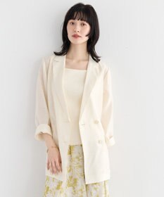 YECCA VECCA 2wayスクエアノースリーブニット