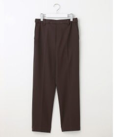 自由区 【撥水加工・洗える】TRギャバ裏起毛テーパード パンツ