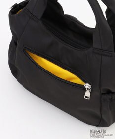 Y'SACCS SNOOPYデザイン サイドギャザー2wayトート　Sサイズ(レインボー）