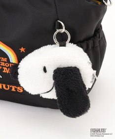 Y'SACCS SNOOPYデザイン サイドギャザー2wayトート　Sサイズ(レインボー）