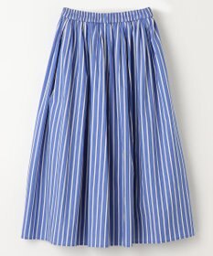 ANY 【ウエストゴム】タックギャザースカート