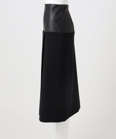 23区 【エステータ】レザードッキング スカート