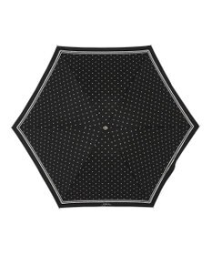 MOONBAT POLO RALPH LAUREN 晴雨兼用日傘 折りたたみ傘 ドット×グログラン／一級遮光 遮熱 UV