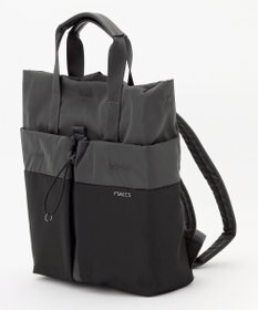 Y'SACCS ドローストリング コンビカラーリュックサック