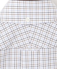 J.PRESS MEN 【EXTRA COMFORT / 形態安定・ストレッチ・抗菌防臭・速乾】ピンオックス サマーチェック 半袖シャツ/B.D.