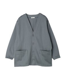 earth music&ecology ヘリンボーン調Ｖネックカーディガン