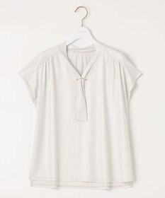 ANY SIS 【洗える】ポリベアボウタイ ブラウス