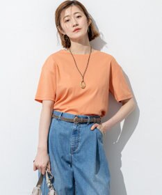 23区 【速乾性/汗じみ防止】半袖 クロップド IT Tシャツ