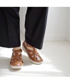 Pointer 本革編み込みグルカサンダル