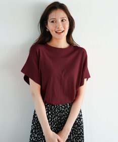 ANY SIS 【and GIRL掲載/アイスタッチ】フレンチスリーブ ニット