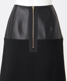 23区 【エステータ】レザードッキング スカート