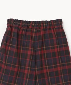 ANY KIDS チェック柄 プリーツ キュロット