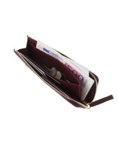 genten フレスコ　Ｌファスナー長財布