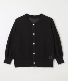 ANY シアーニットショートカーディガン