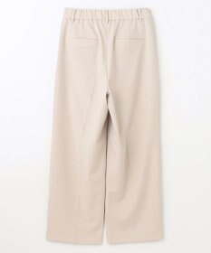 ANY L 【洗濯機可/ストレッチ/ウエストゴム/セットアップ可】イージーケアワイドパンツ