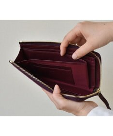 genten フレスコ　Ｌファスナー長財布