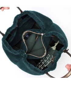 A.D.M.J. 【もこもこ】オスカー/コード刺しゅうキューブトート34cm(Dカン＋)