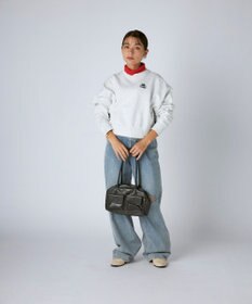 OP／FILA 【Kappa】ショート丈 ドロップショルダー 裏毛スウェット