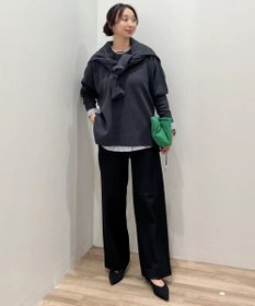 UNFILO L コットンカシミヤニット クルーネック