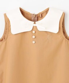 組曲 KIDS 【110-140㎝】カーブカラー ワンピース