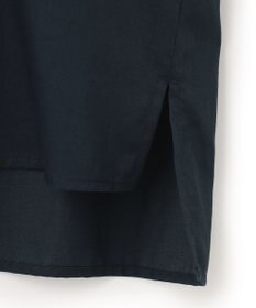 ICB 【洗える】コットンサテン　フレアスリーブブラウス