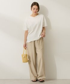 AMERICAN HOLIC 【接触冷感】フレンチスリーブコクーンプルオーバー