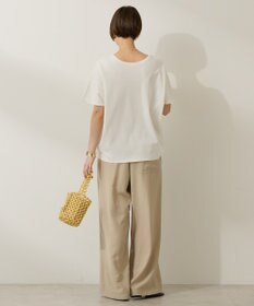 AMERICAN HOLIC 【接触冷感】フレンチスリーブコクーンプルオーバー