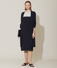 ICB 【WEB限定カラーあり・接触冷感・UVケア・洗える】 シンセティックハイゲージ ロングカーディガン