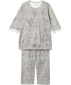tsumori chisato SLEEP ツモリチサト パジャマ 綿100%(本体) 天竺素材 7分袖 長袖 8分丈 レディース UDT216 /ワコール