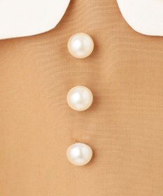 組曲 KIDS 【110-140㎝】カーブカラー ワンピース