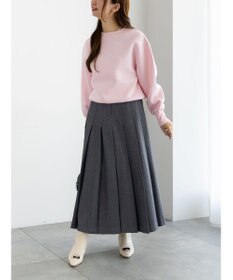 Te chichi チェックアソートロングプリーツスカート