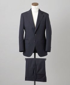 GOTAIRIKU 【御幸毛織】コンパクトヤーン Super120'sペーパープレス スーツ ネイビー系