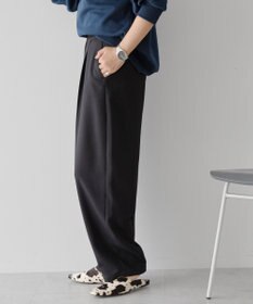 AMERICAN HOLIC ウールライクカーブスラックスパンツ