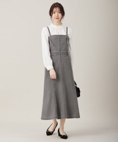 ANY SIS 【洗える】ストレッチライトデニム ワンピース