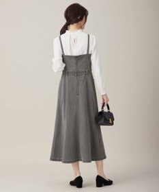 ANY SIS 【洗える】ストレッチライトデニム ワンピース