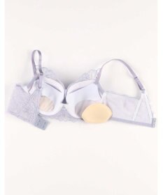 AMPHI ブラジャー ふっくらまる胸キープ 脇高設計 背中をスムージング Gカップまで対応 大きいサイズ 【Hold Day Bra ホールドデイブラ】 ブラ BYJ382 アンフィ／ワコール