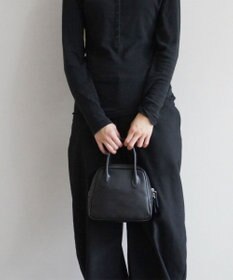 TIDEWAY MOSS グリッド ボストンバッグ XS