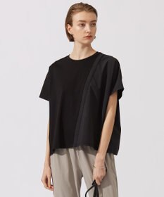 ICB 【洗える】シルケットコンビスムース カットソー