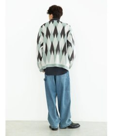 CRAFT STANDARD BOUTIQUE 【男女兼用】アーガイル柄カーディガン2