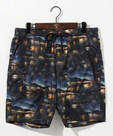 JOSEPH ABBOUD MOUNTAIN 【イタリア素材/軽量/撥水】X-CLIPPER夜景プリント ショーツ