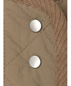 Green Parks キルティングミドル丈コート