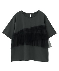 Green Parks ・ＥＬＥＮＣＡＲＥ　ＤＵＥ　チュールフリルレイヤーＴＥＥ