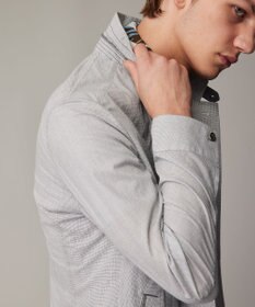 JOSEPH ABBOUD 夏ブルゾン【JAPANファブリック/清涼/軽量】ダブルワッシャーストレッチ ブルゾン