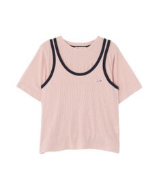AMERICAN HOLIC 【PENNEY'S】配色タンクトップ+Tシャツ