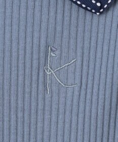 組曲 KIDS 【110-140㎝】 セーラーカラー リブトップス