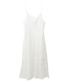 earth music&ecology チュールレースレイヤードキャミドレ