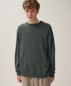 ATON BABY ALPACA LINEN | クルーネックセーター - UNISEX