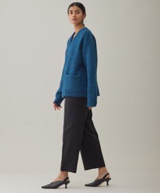 UNFILO MENS ウールライク ワイドパンツ