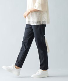 自由区 【撥水加工・洗える】ライトモクロディテーパード パンツ