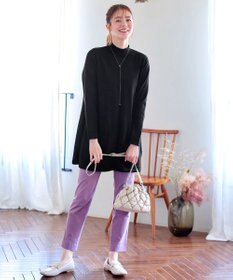 Tiaclasse キルティング巾着ショルダーバッグ